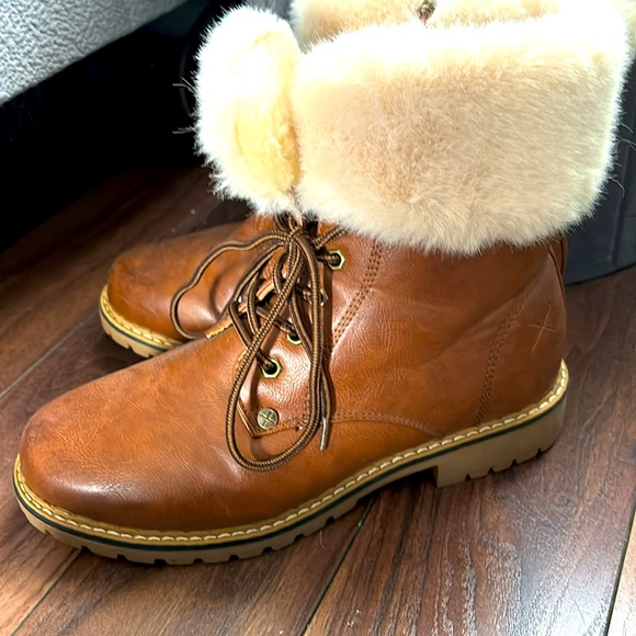 Denver Hayes Winter Lace Up Boots - Picture 2 of 5